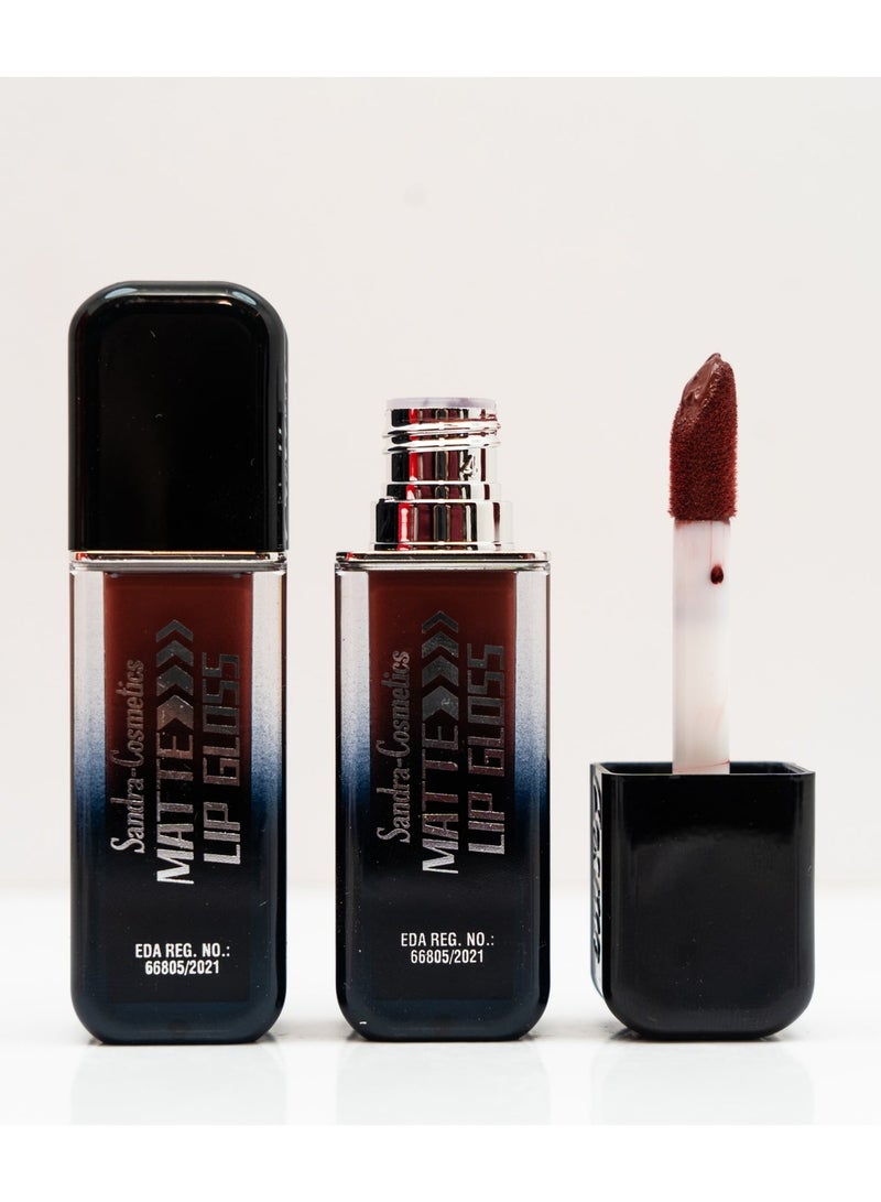 Sandra Matte Lip Tint, Long-Lasting Liquid Lipstick, Shade No. 136 - Image 1